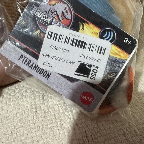 Jurassic World Plush PTERANODON &Sound 2021 Legacy Collection Mattel Stuffed-New - Picture 3 of 5